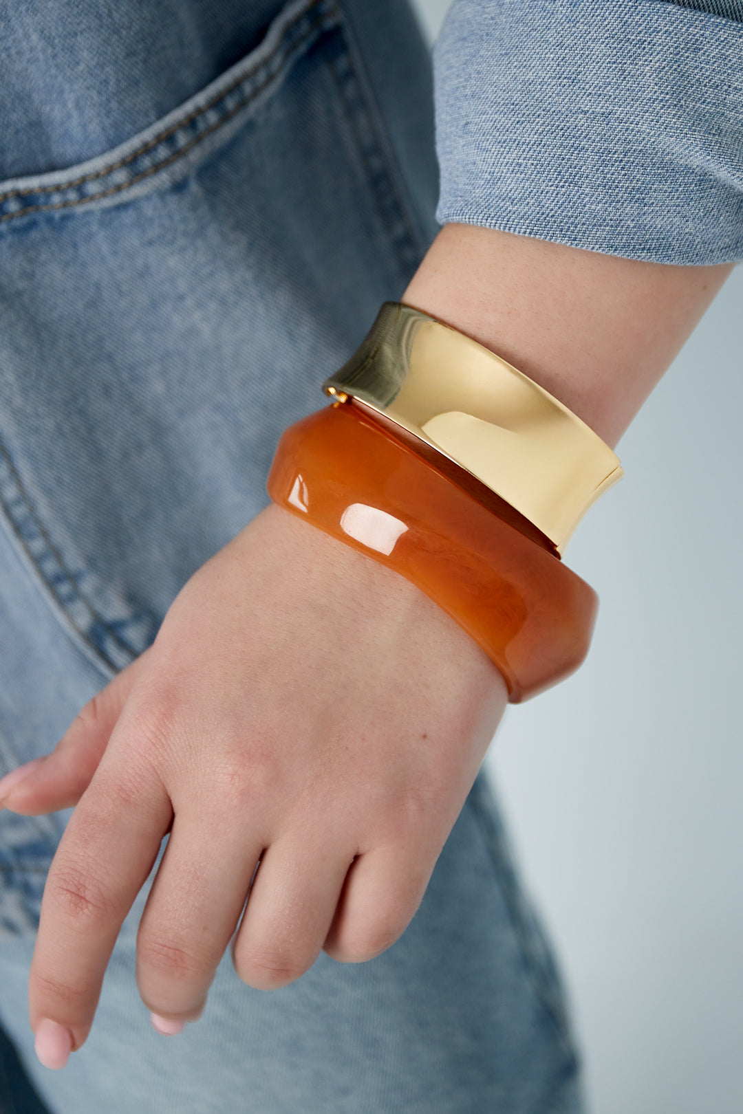 Klobiger, schicker Armreif