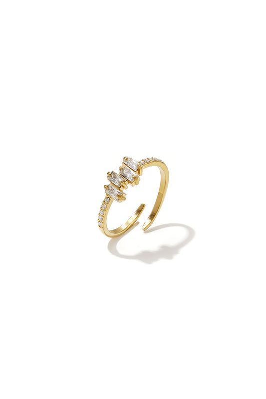 Minimalistische Ringe aus Edelstahl, geometrische Form, schlichte Alltags-Serie, Damenschmuck