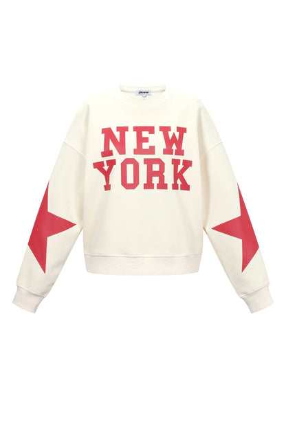New York sweater with star