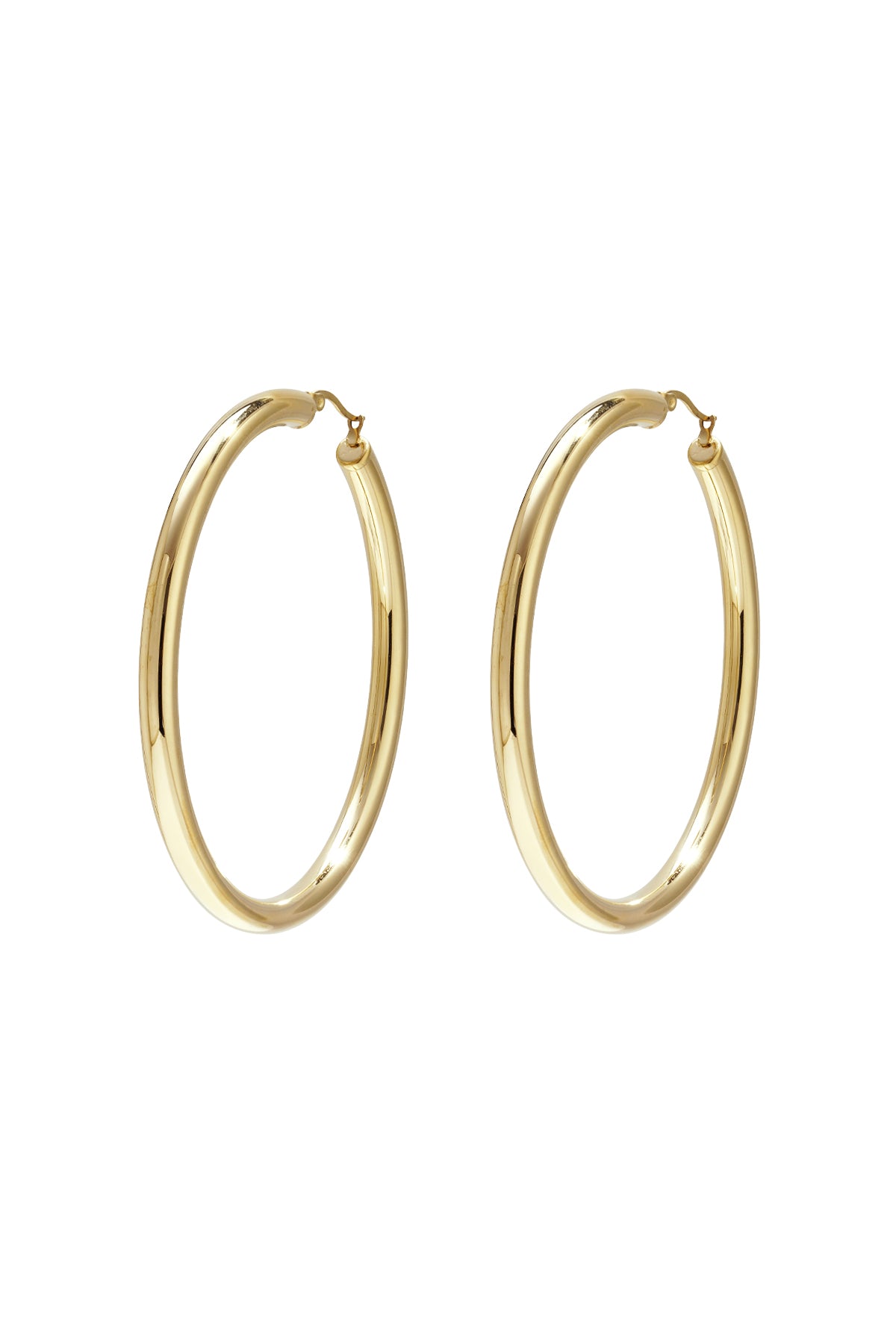 Edelstahl-Creolen, Casual Daily Simple Serie, Damenschmuck