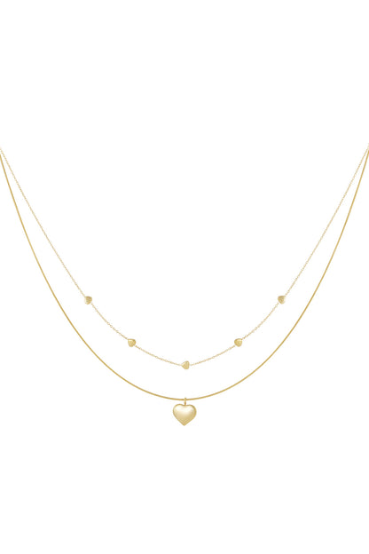Layered Necklaces Heart Casual Daily Simple Series Women's jewelry