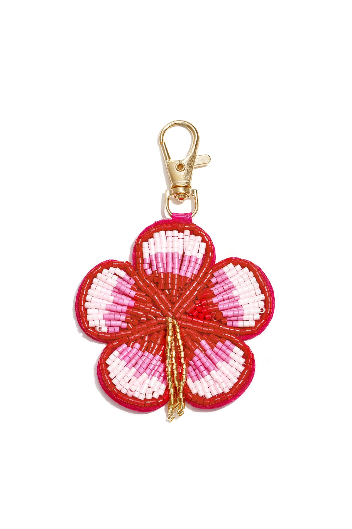 Taschenanhänger, Blumen, lässiges Glas, Alltagsaccessoires