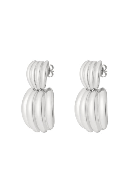 Stainless Steel Stud Earrings Geometric Casual Daily Simple Series Women's jewelry