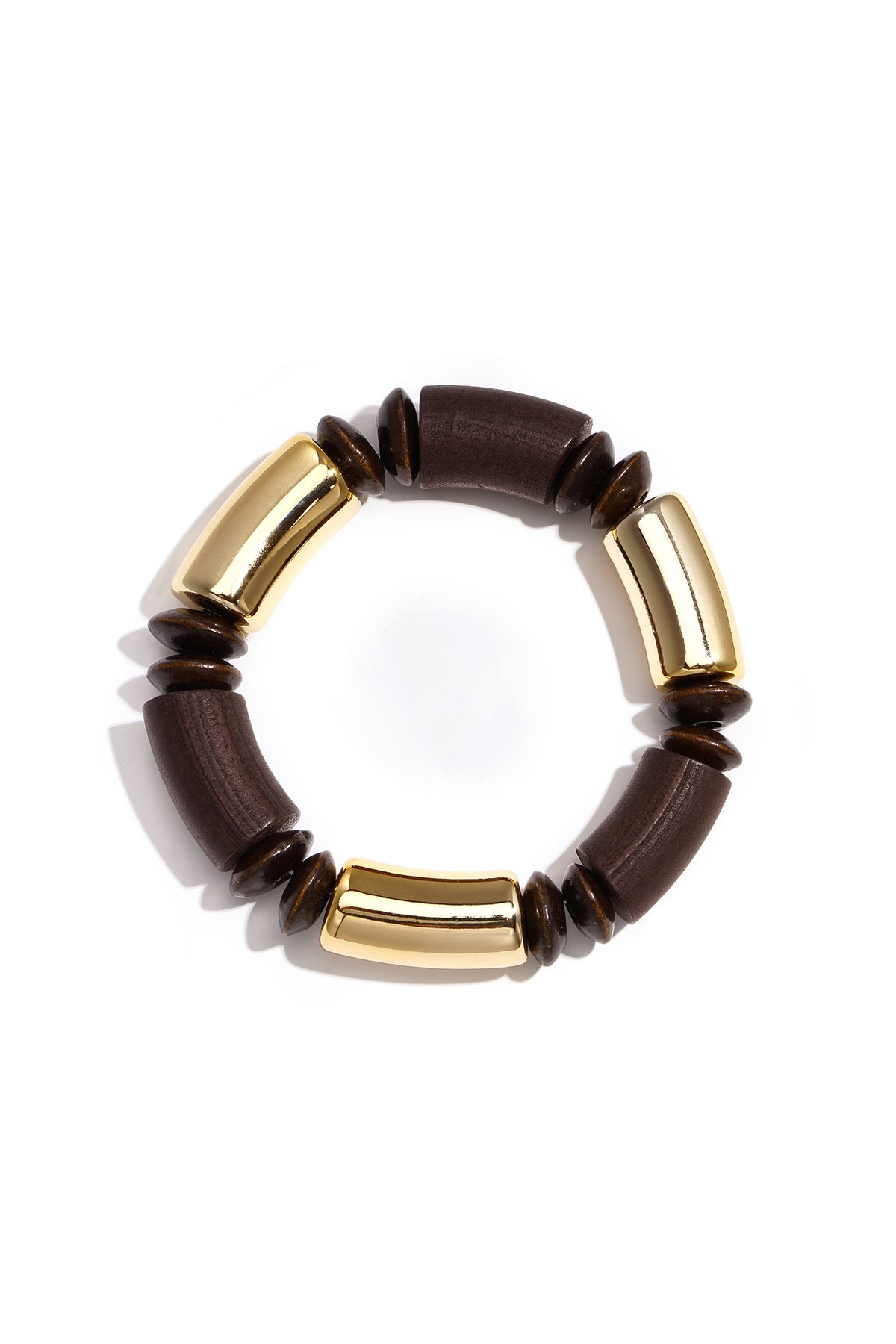 Holzperlenarmbänder, Retro-Stil, schlichte Alltagsserie, Damenschmuck