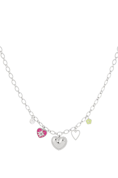 Stainless Steel Pendant necklaces Heart Casual Daily