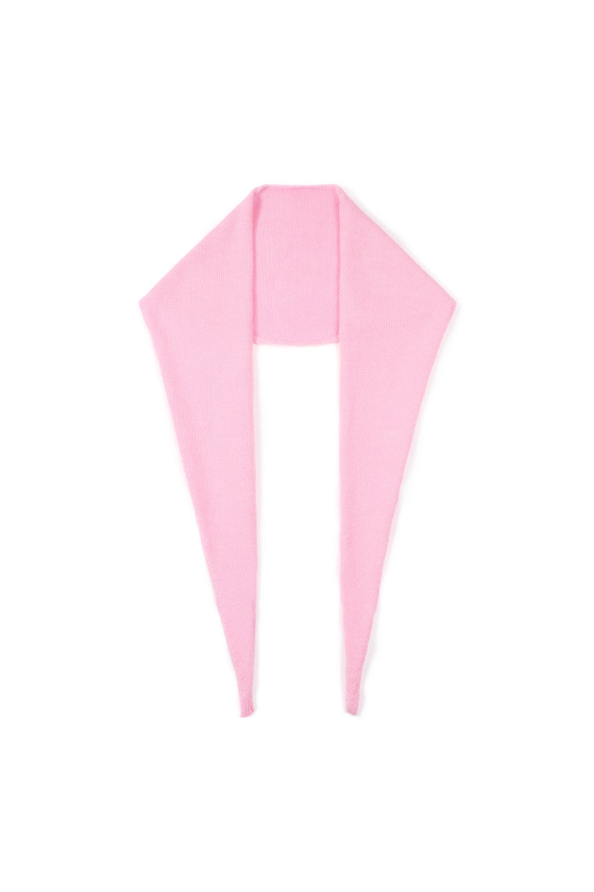 Minimalist Solid Color Triangle Scarf
