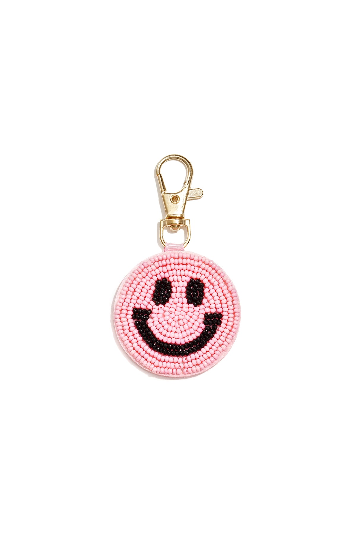 Taschenanhänger mit lächelndem Gesicht, lässige Gläser, Alltagsaccessoires
