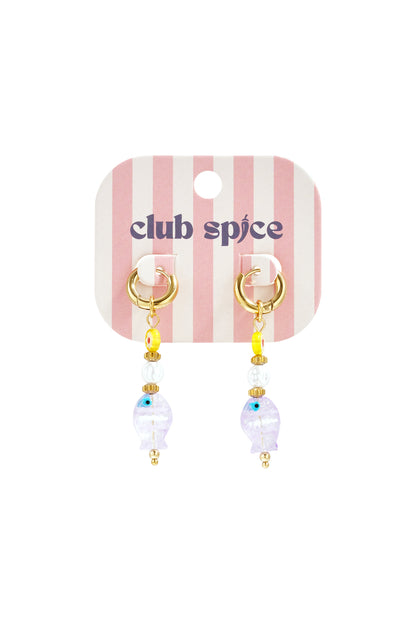 Stainless Steel Dangle Earrings fish Casual Daily Romantic Series Women's jewelry