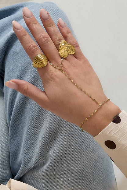 Handkette mit dicker Kette