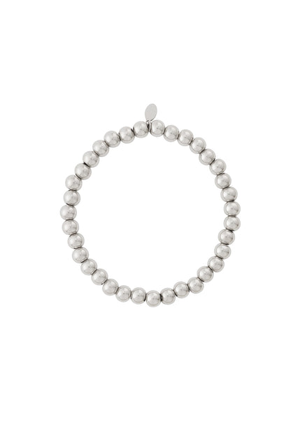 Solid bead bracelets-6mm