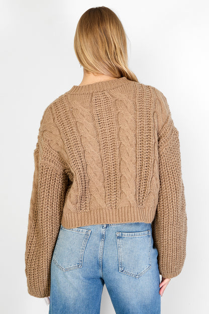 Cable Cardigan