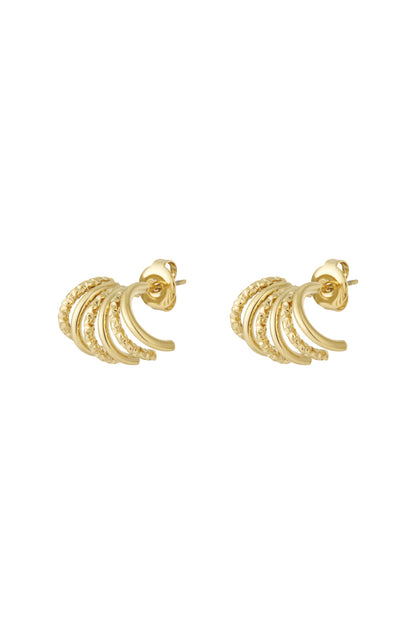 Stainless Steel Stud Earrings Geometric Casual Daily Simple Series Women's jewelry