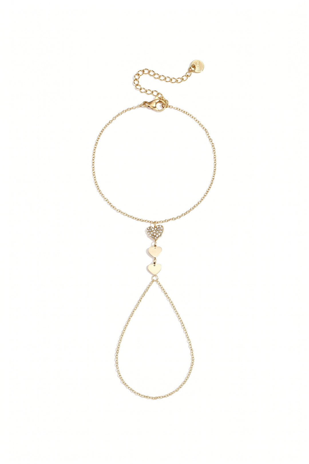 Handkette mit Herzen