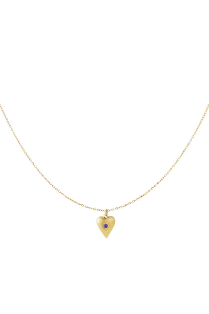 Birthstone necklace