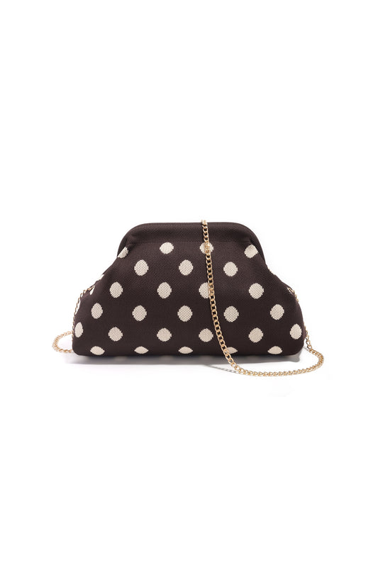 Umhängetaschen aus Polyester mit Polka-Dots