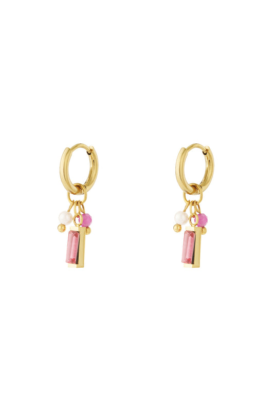 Ocean spark earrings