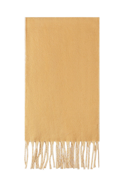 Plain scarf