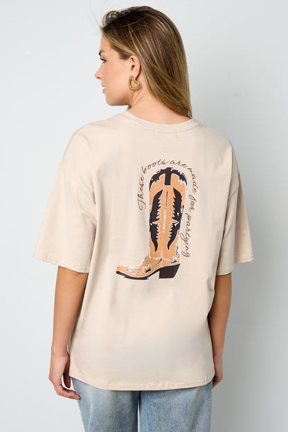 Cotton Knitted Women's T-shirt Casual Cartoon