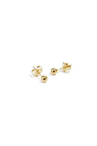 Small Dot Stainless Steel Earrings