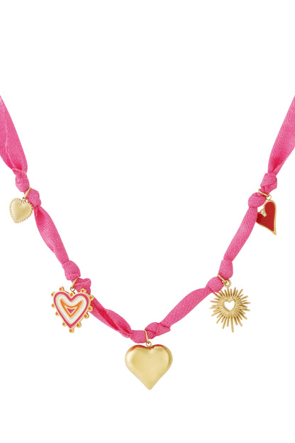 Necklace heart overdose