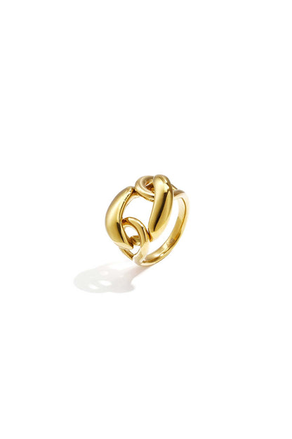Statement-Ring mit großem Glied