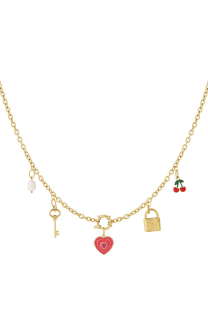 Heart DIY necklace
