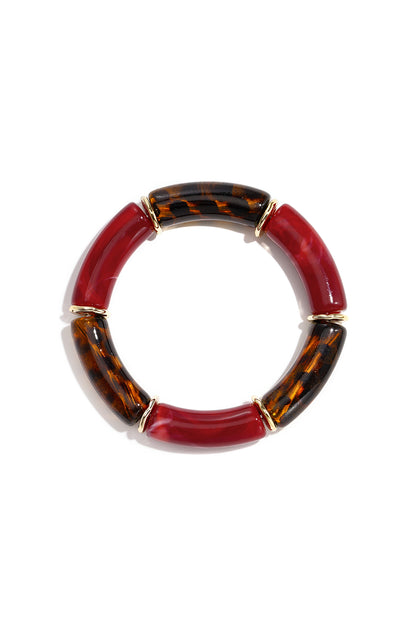 Acryl-Perlenarmbänder, schlichte Alltags-Serie, Damenschmuck