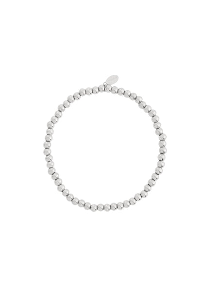 Solid bead bracelets-4mm