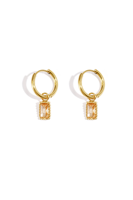 classy sparkle earrings