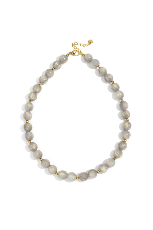 Beaded Necklaces Beads Casual Daily Simple Series Women's jewelry-12mm