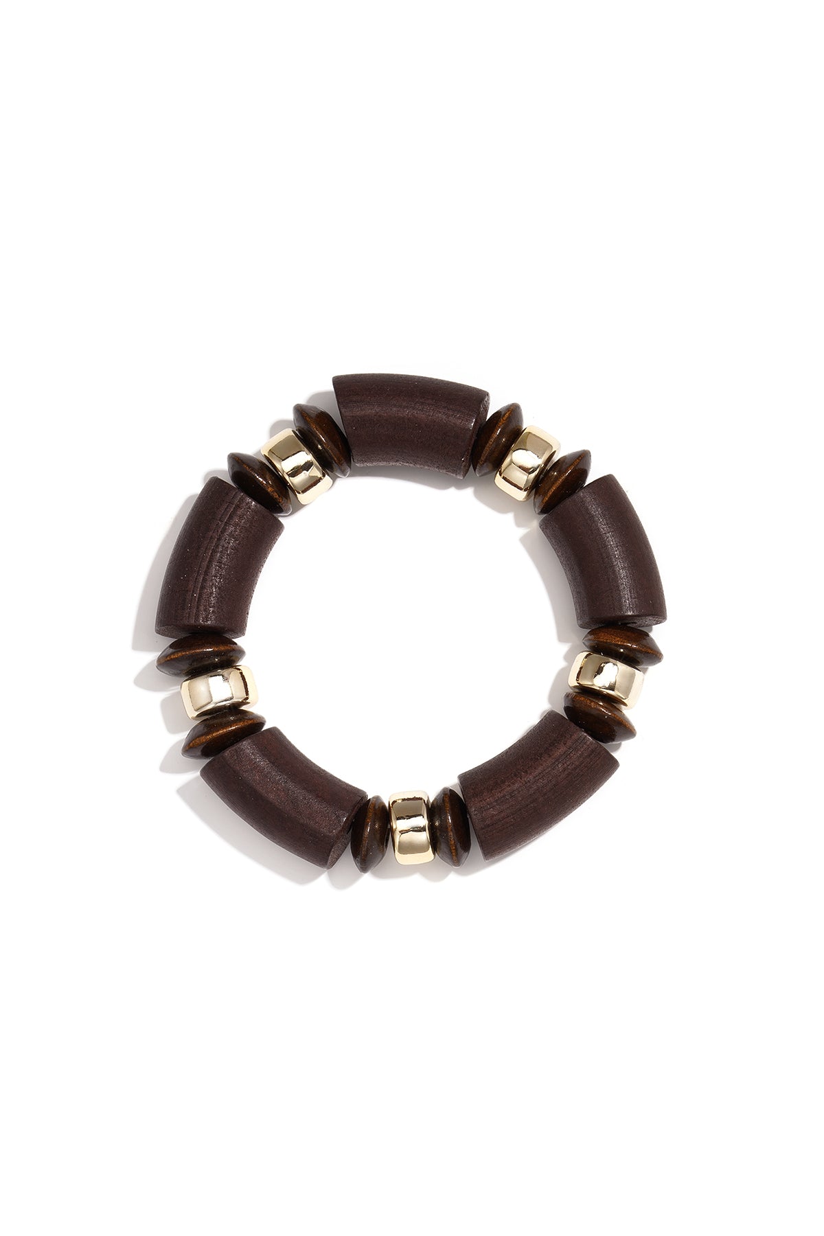 Holzperlenarmbänder, Retro-Stil, schlichte Alltagsserie, Damenschmuck