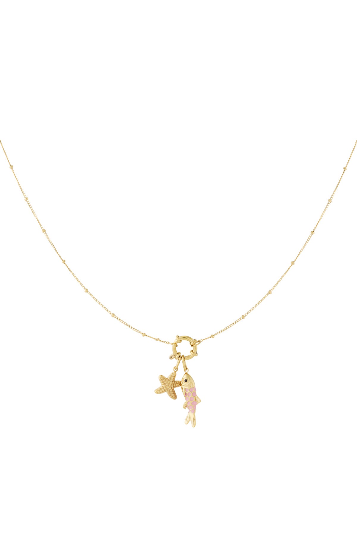 Crab DIY necklace