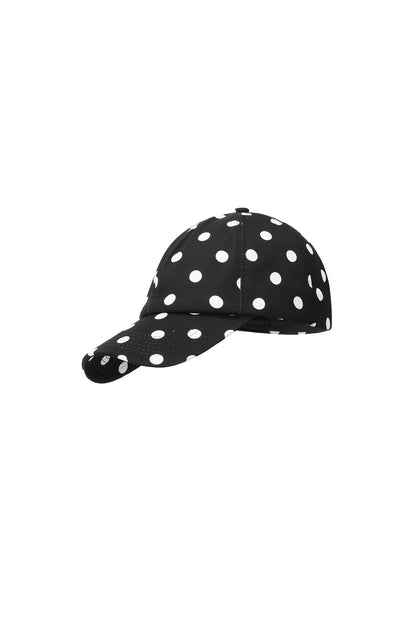 Baseballkappe mit Polka Dots, klassisch, Polyester, Alltagsaccessoire