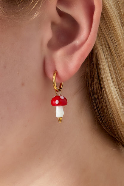 Mini mushroom Earrings