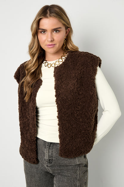 Teddy vest