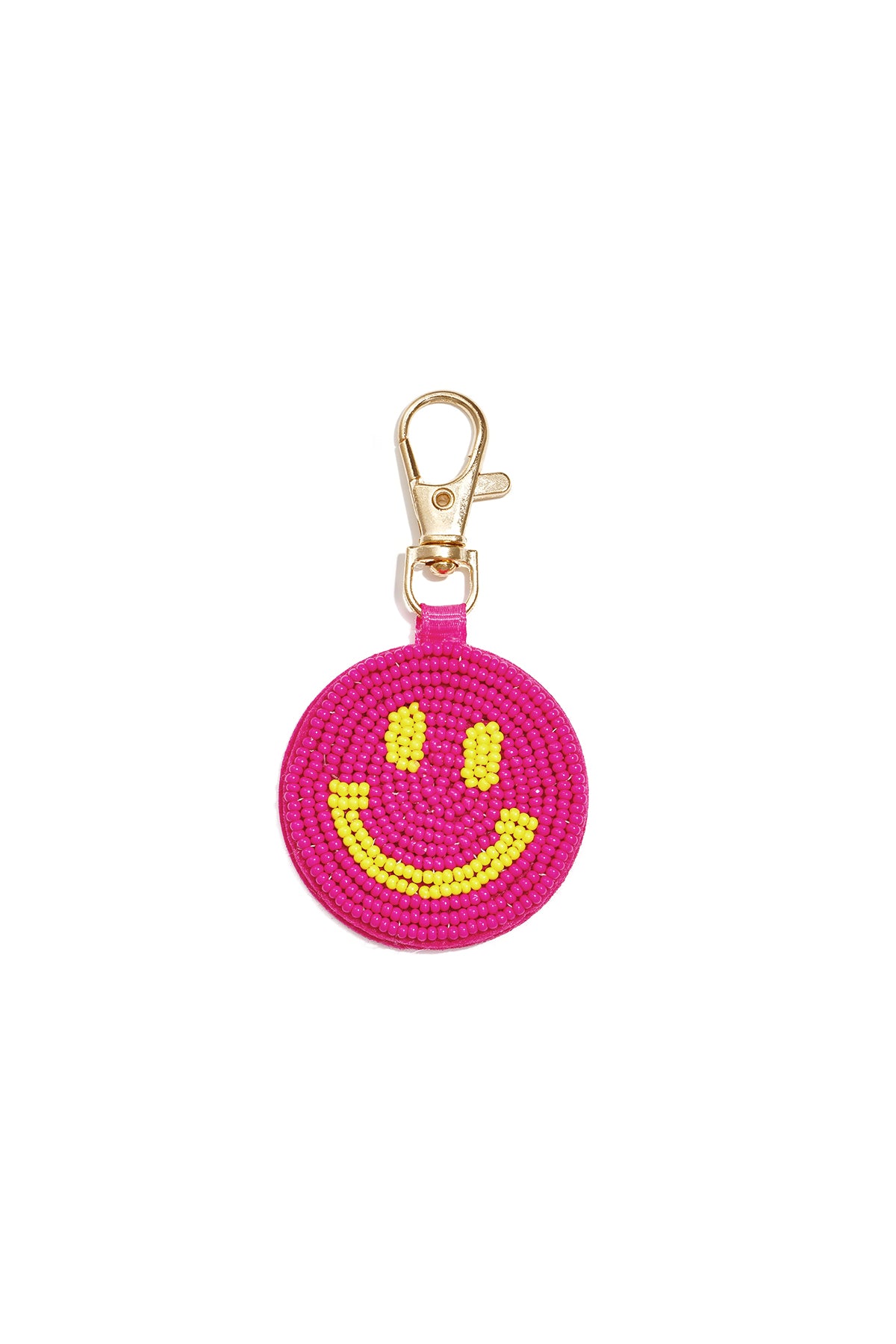 Taschenanhänger mit lächelndem Gesicht, lässige Gläser, Alltagsaccessoires