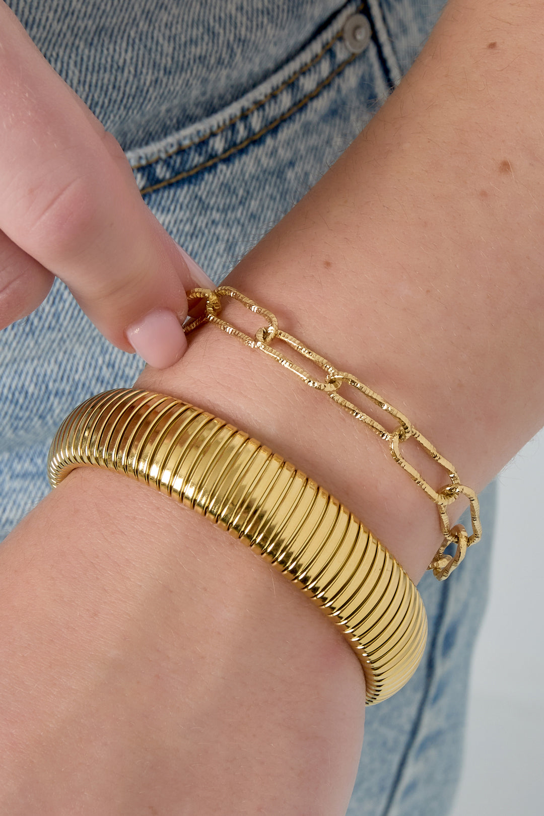   Chain Bracelets irregular shape Daily Daily Simple Series Women's jewelry