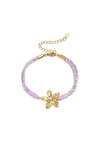 Rope Charm Bracelets Flower Casual Holiday/Beach Romantic Series Women's jewelry
