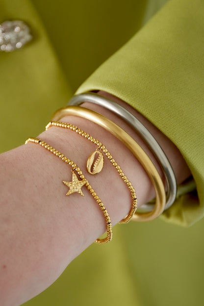 simple shell bracelet