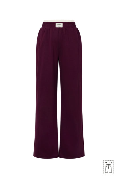 Polyester fiber (polyester) Straight pants Solid color Sporty All Fit  Clothes