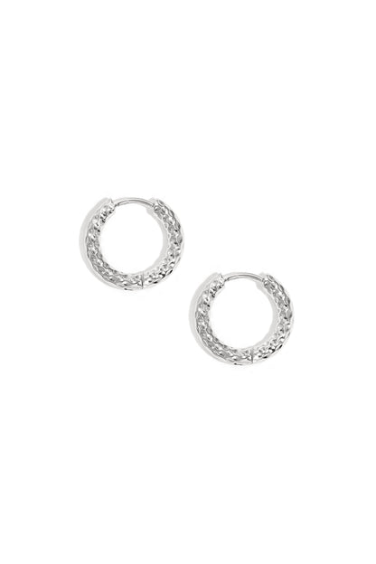 etched detail earrings
