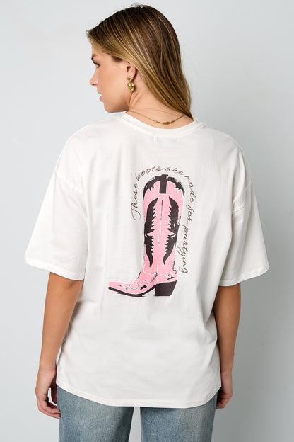Cotton Knitted Women's T-shirt Casual Cartoon