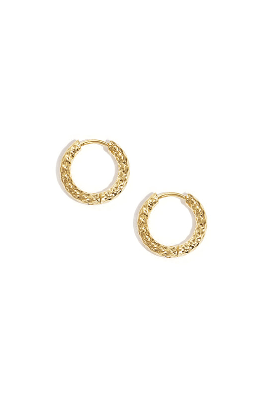 etched detail earrings