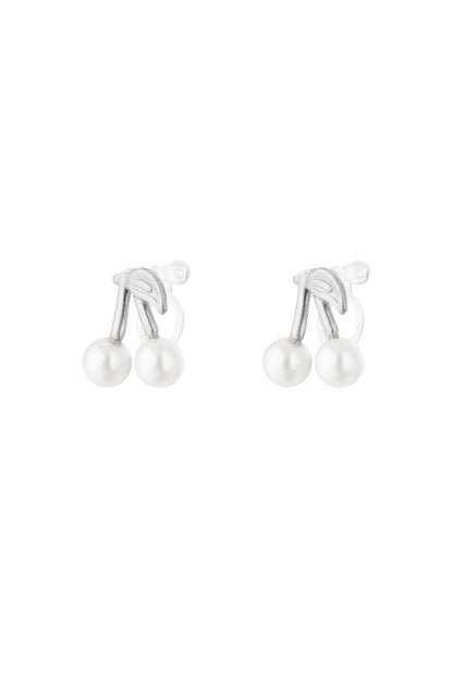 Cherry Clip Earrings