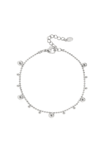 Bracelet with alternating balls