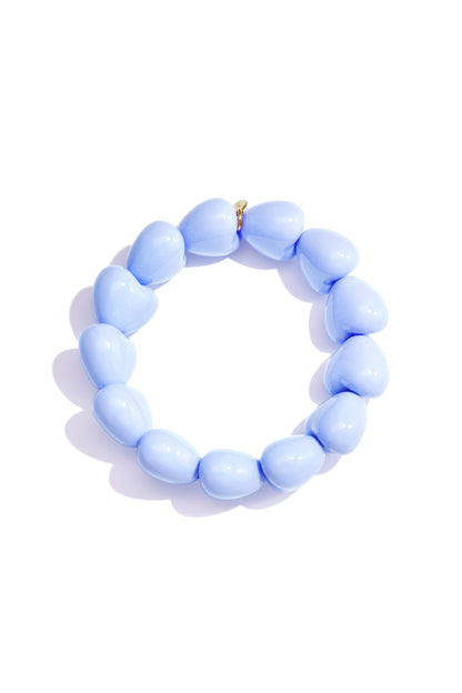 Armband mit kleinem Herz aus 13 Perlen