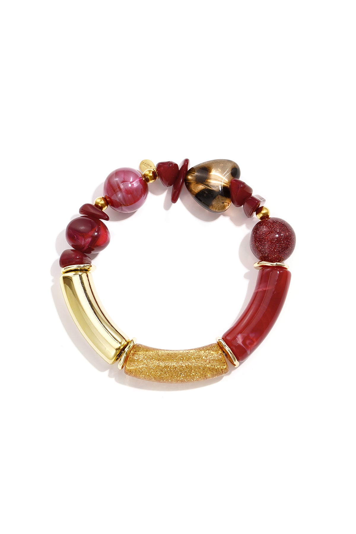 Acryl-Perlenarmbänder, schlichte Alltags-Serie, Damenschmuck