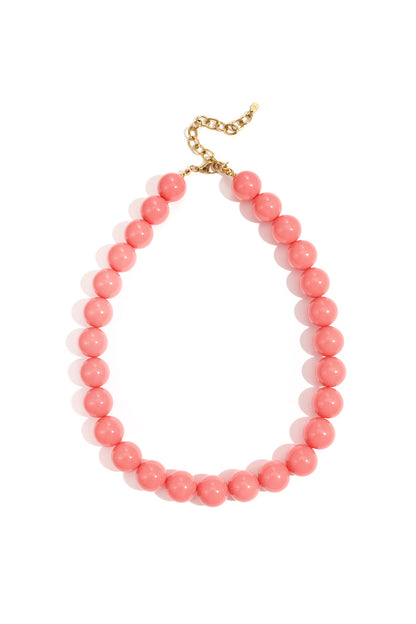 Necklace with large beads