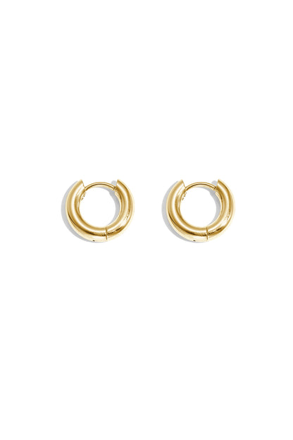 Basic hoop earrings - mini Stainless Steel