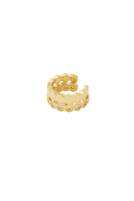 Copper Ear Cuffs Geometric Casual Daily